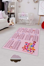 Conceptum Alfombra Multicolor con Impresión Digital 3D de 60 x 100 cm